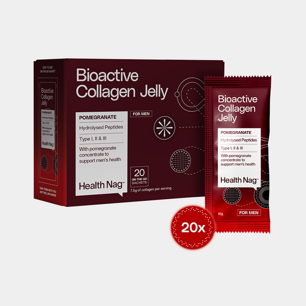 Bioactive Collagen Jelly Sachets – Pomegranate FOR MEN