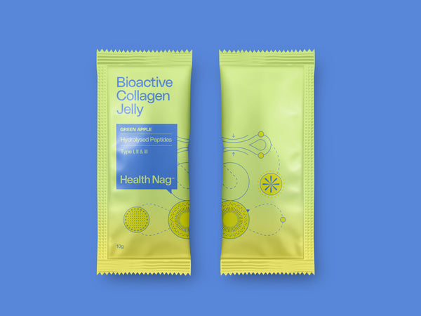 Bioactive Collagen Jelly Sachets – Green Apple (20 x 10g)