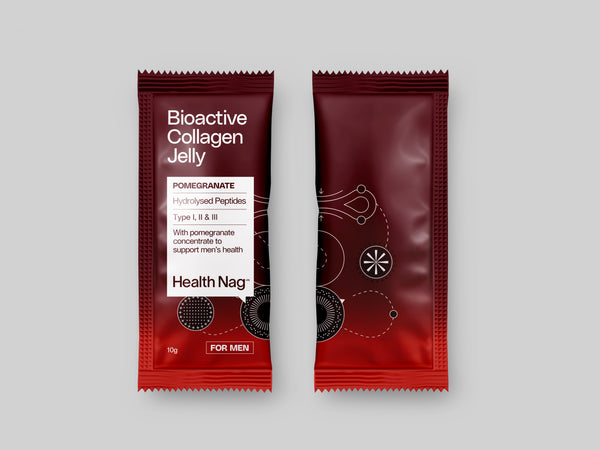 Bioactive Collagen Jelly Sachets – Pomegranate FOR MEN